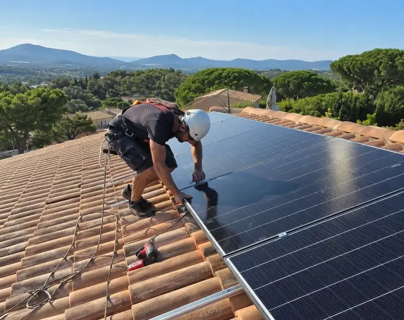 Installateur panneaux solaires Puybegon — pose photovoltaïque sur toiture